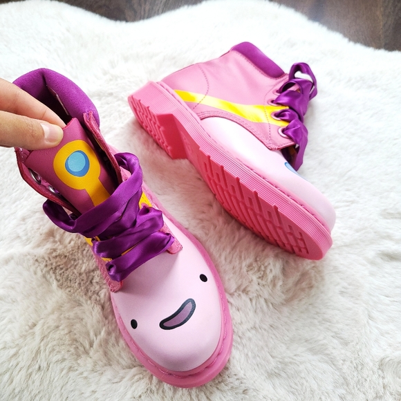 Dr. Martens x Adventure Time Princess Bubblegum Limited Edition Barbiecore Boot - Picture 7 of 16